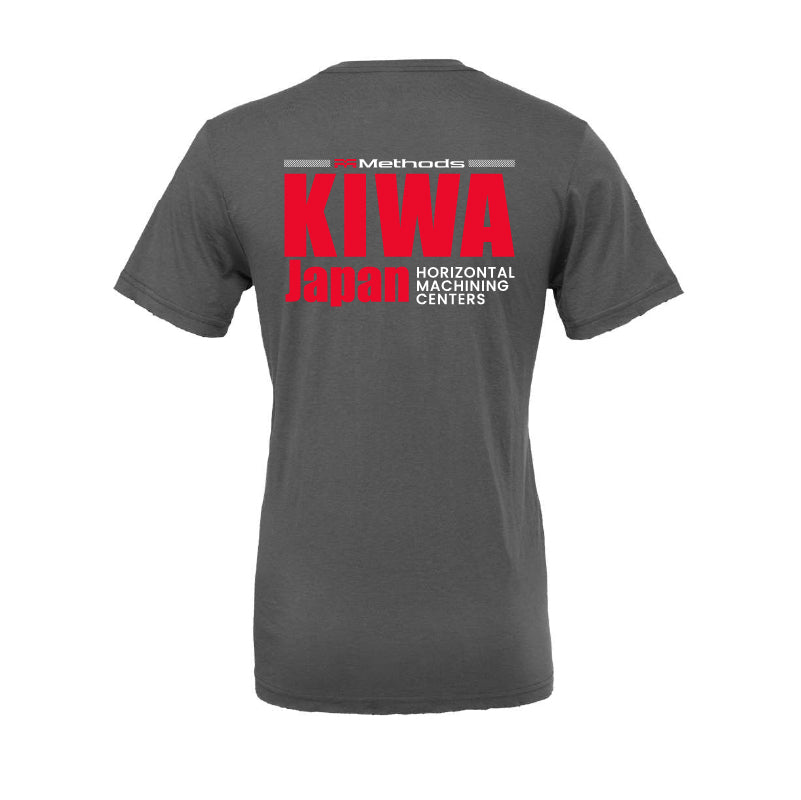 Kiwa Japan Tee - Asphalt