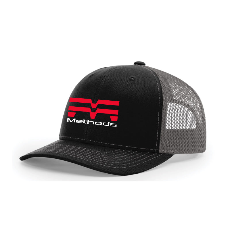 Richardson Classic Trucker Cap - Black / Charcoal