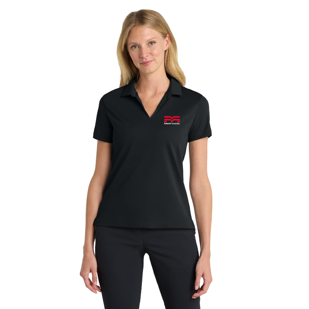 Women's Nike Dri FIT Polo - Black