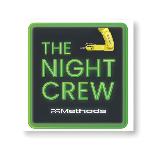 The Night Crew Sticker