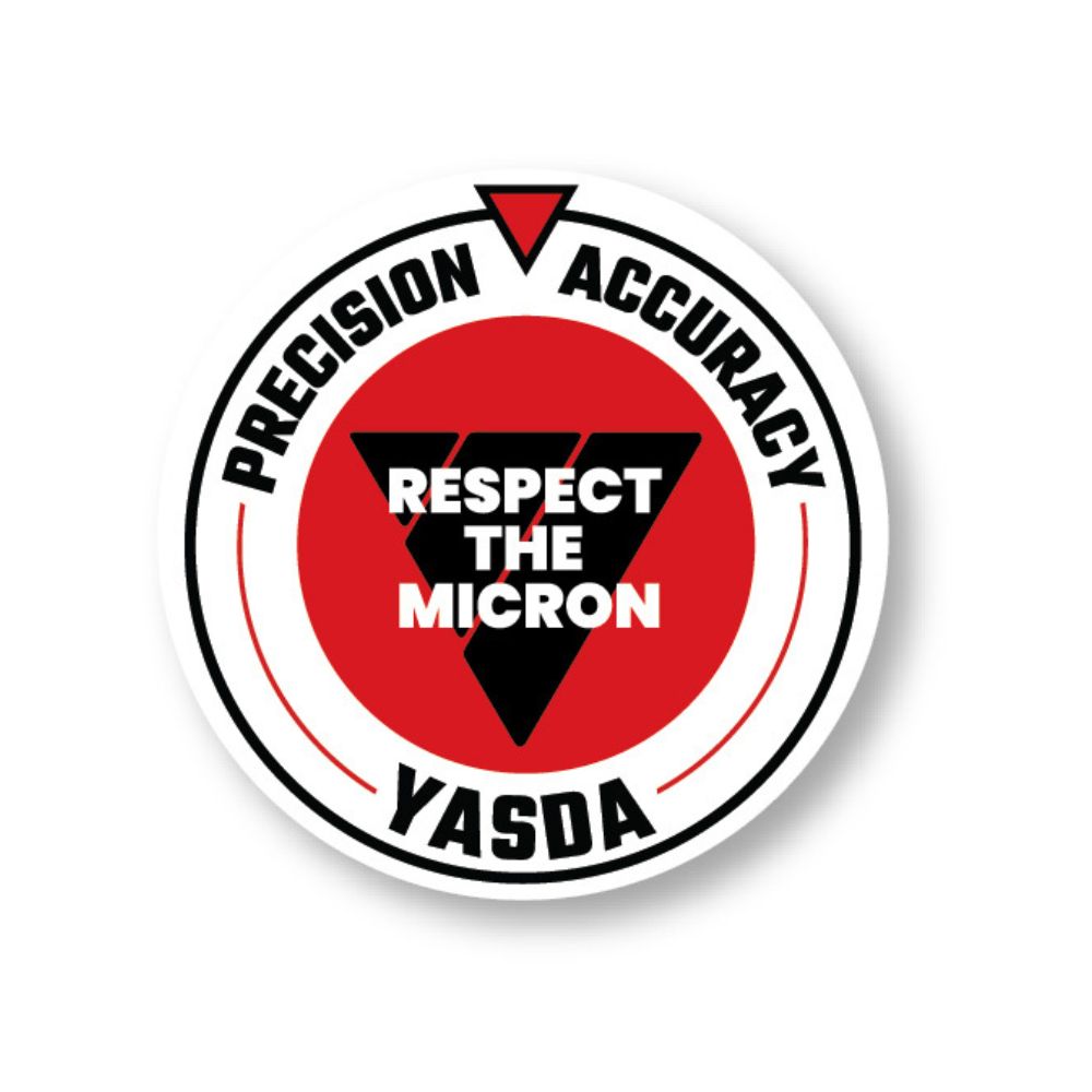 Yasda Respect the Micron Sticker