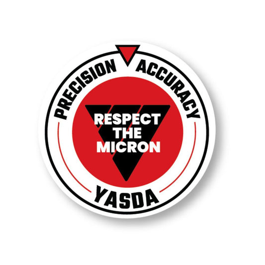 Yasda Respect the Micron Sticker