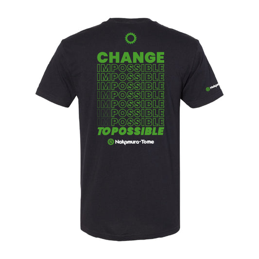 Change to Possible Nakamura-Tome Pocket Tee - Black