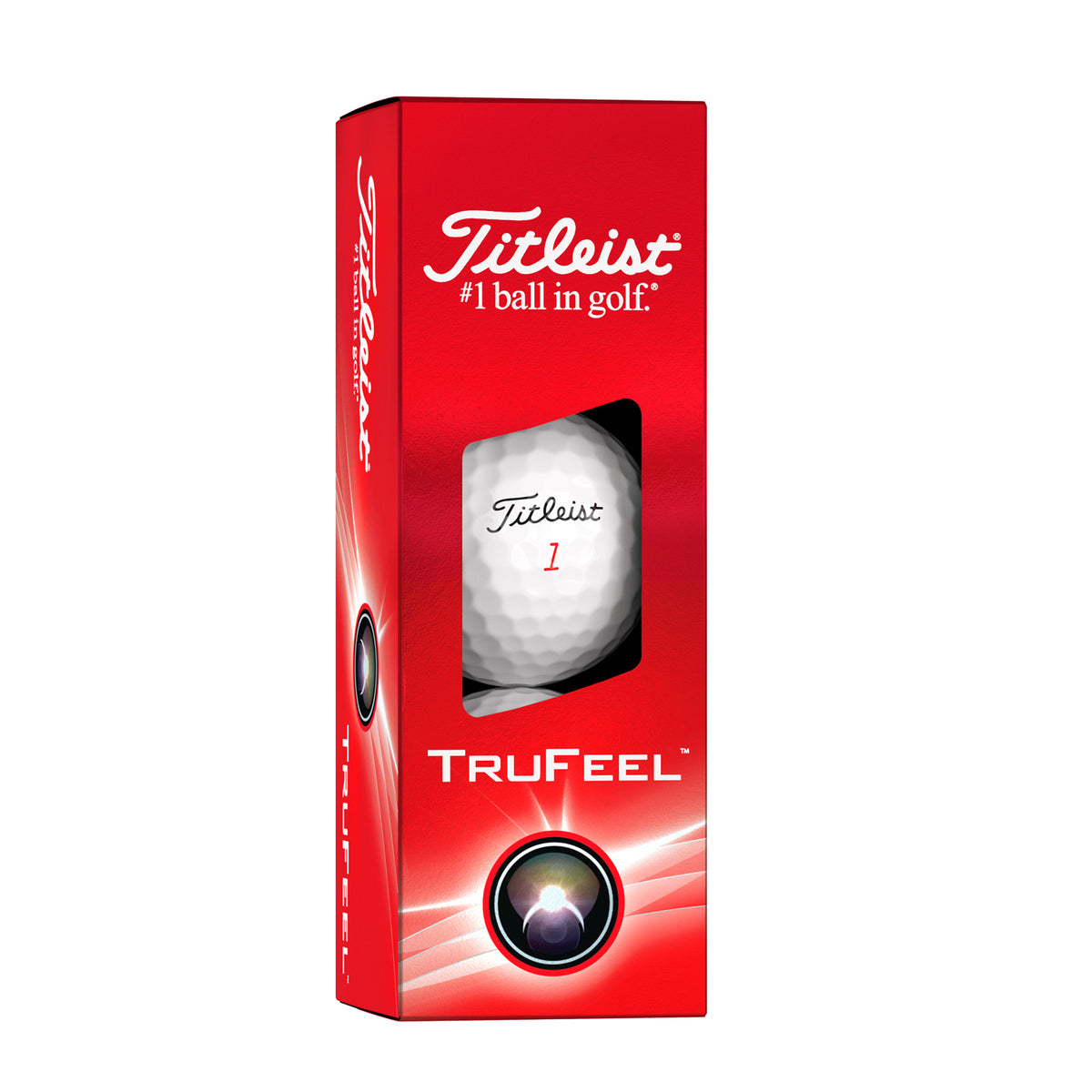 Titleist TruFeel Golf Balls - Sleeve of 3 Balls